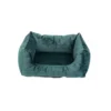 FERA Glamour divano letto rettangolare verde L 65x75x27 cm