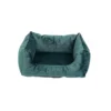 FERA Glamour divano letto rettangolare verde S 45x50x24 cm