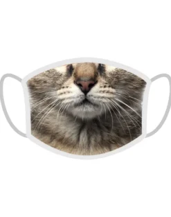 FERA Maschera protettiva a sublimazione gatto