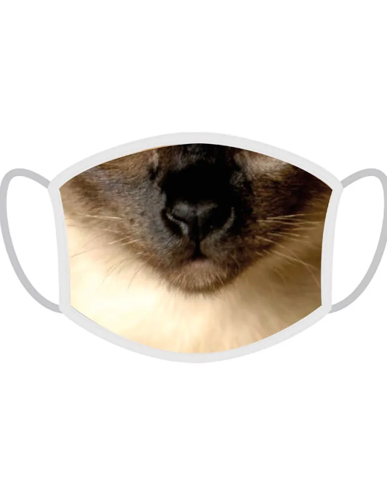 FERA Maschera protettiva gatto siamese