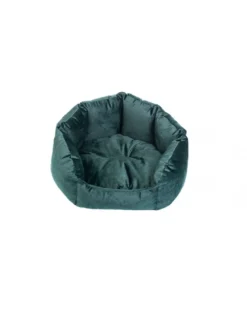 FERA Ring letto ovale verde M/L 68x60x28 cm