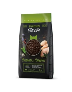 FITMIN Cat For Life Castrate Chicken 8kg