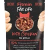 FITMIN Cat For Life pouch kitten chicken 28 x 85 g