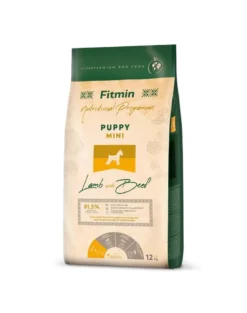 FITMIN Dog Mini Puppy Lamb&Beef 12 kg per i cuccioli di razza piccola