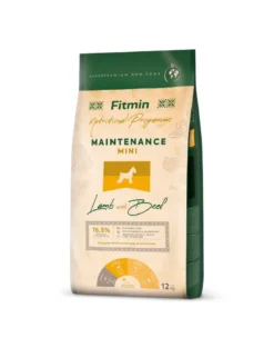 FITMIN Dog Nutritional Programme Mini Maintenance Lamb&Beef 12 kg per cani adulti di piccola taglia