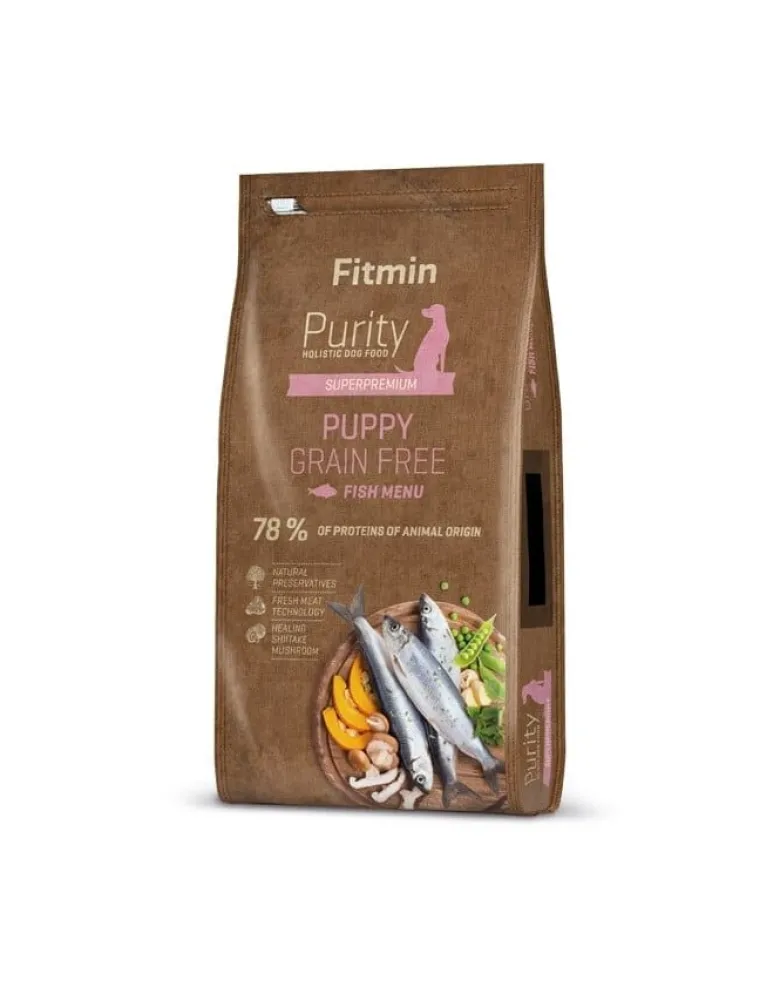 FITMIN Dog Purity Grain free puppy fish 12 kg