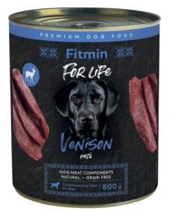 FITMIN For Life Venison Pate 800 g paté di cervo per cani