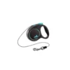 FLEXI Black Design S Cord 5 m guinzaglio automatico blu