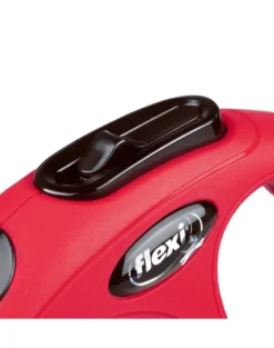 FLEXI Guinzaglio automatico New Classic XS Corda 3 m Rosso