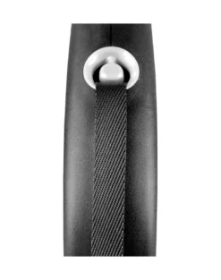 FLEXI Guinzaglio Black Design L Fettuccia 5 m nero