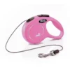 FLEXI New Classic XS guinzaglio 3 m. Rosa. Fino a 8 kg.