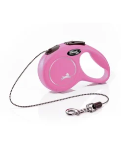 FLEXI New Classic XS guinzaglio 3 m. Rosa. Fino a 8 kg.