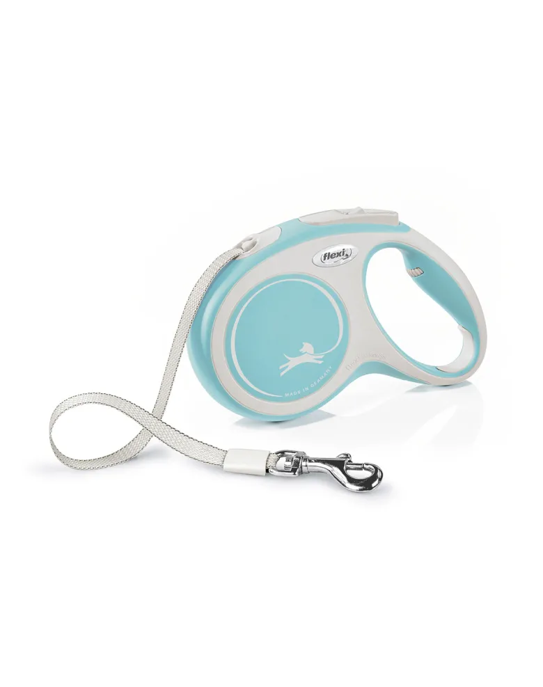 FLEXI New Comfort M Tape 5 m light blue guinzaglio automatico