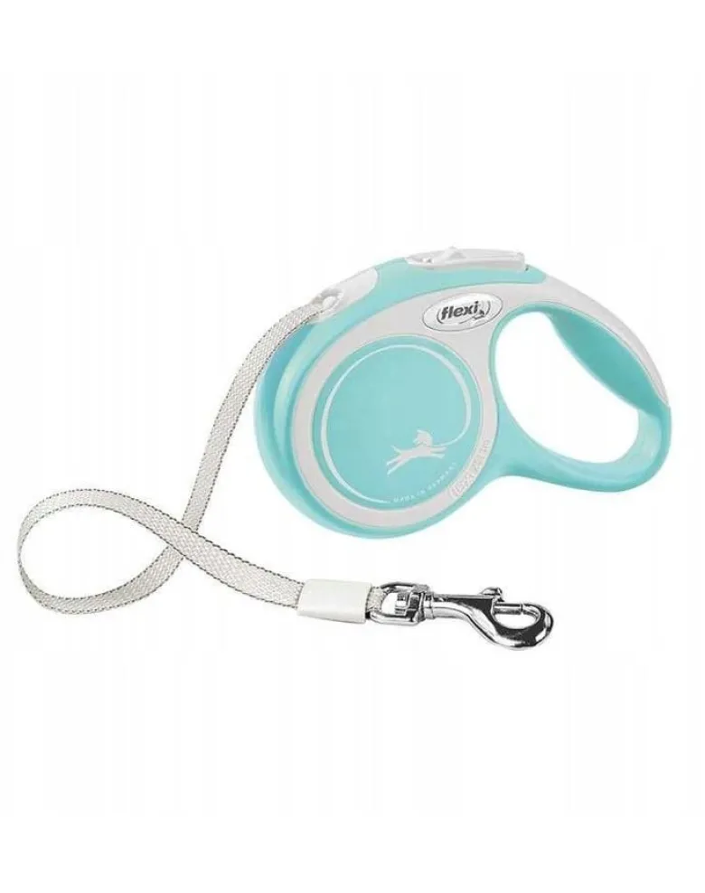 FLEXI New Comfort XS Tape 3 m light blue guinzaglio automatico