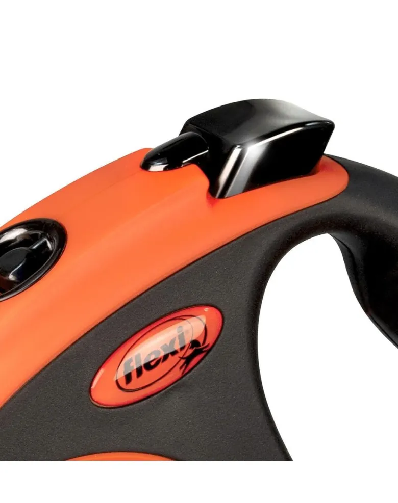 FLEXI Xtreme L Tape 5 m orange cordino automatico