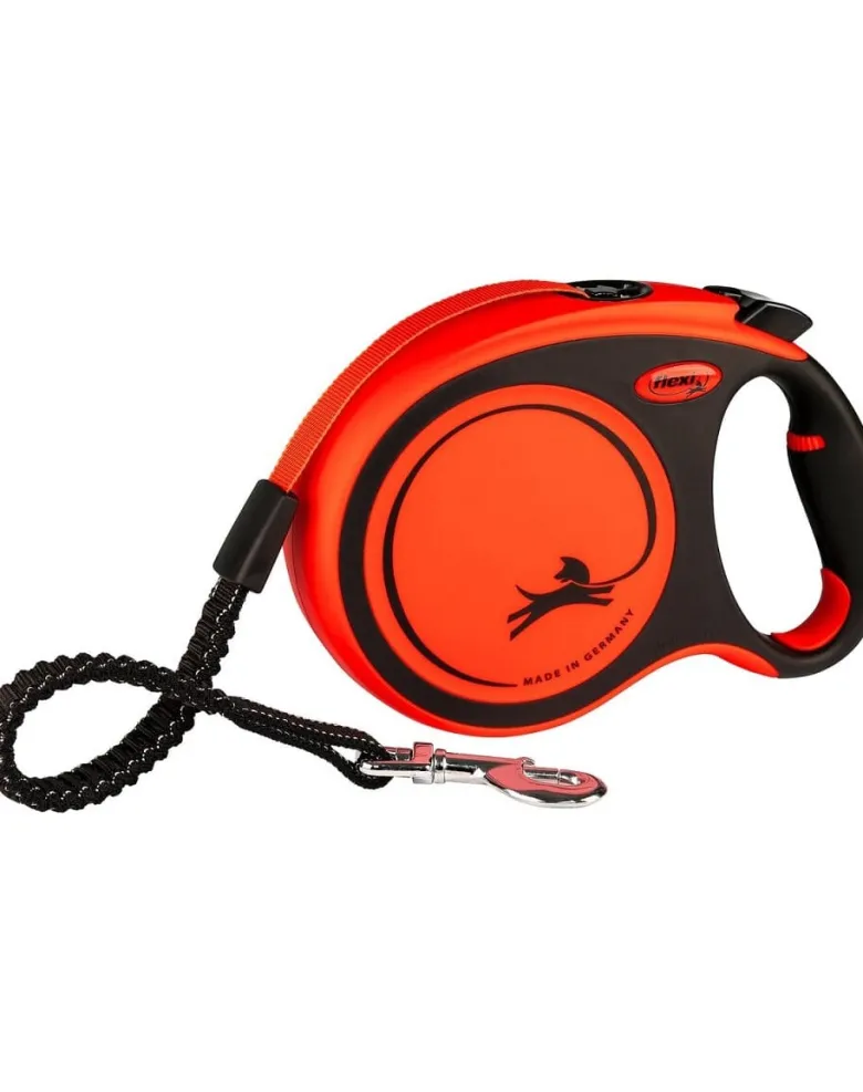 FLEXI Xtreme L Tape 8m orange guinzaglio automatico
