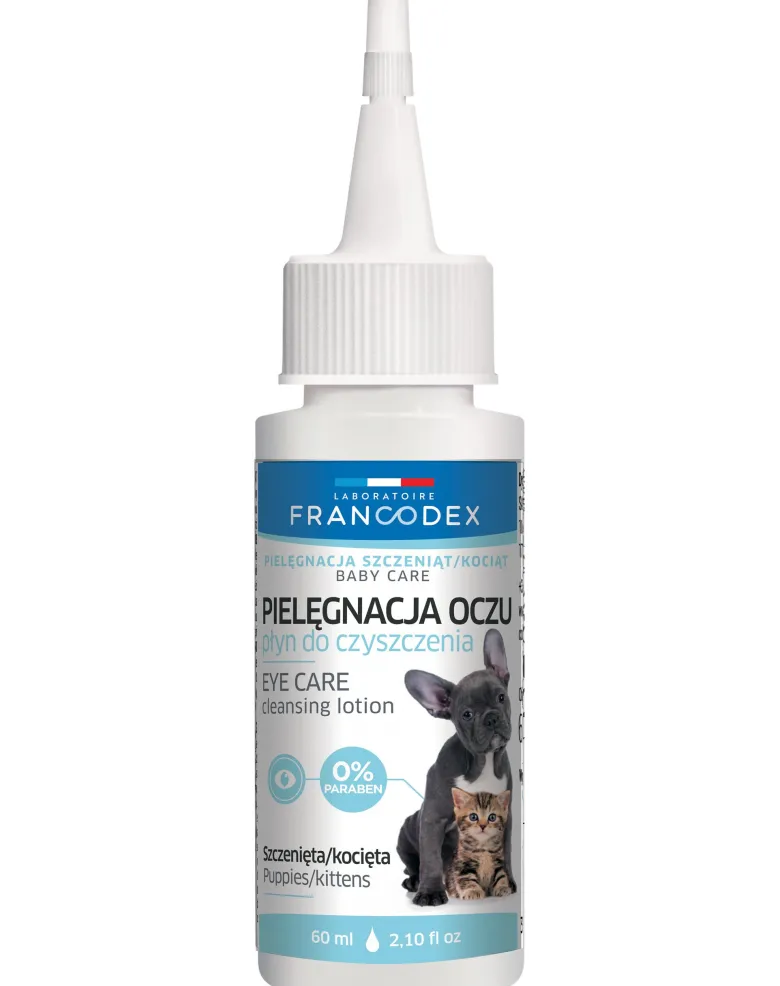 FRANCODEX Fluido oculare per gattini e cuccioli 60 ml