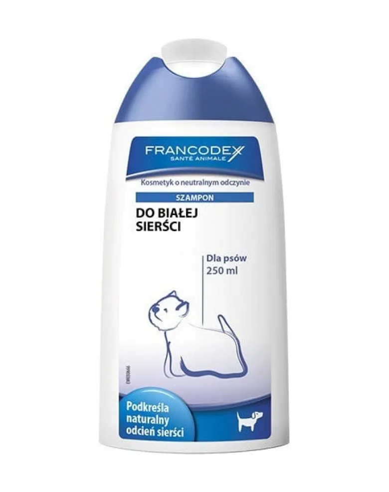 FRANCODEX Shampoo per pelo bianco 250 ml