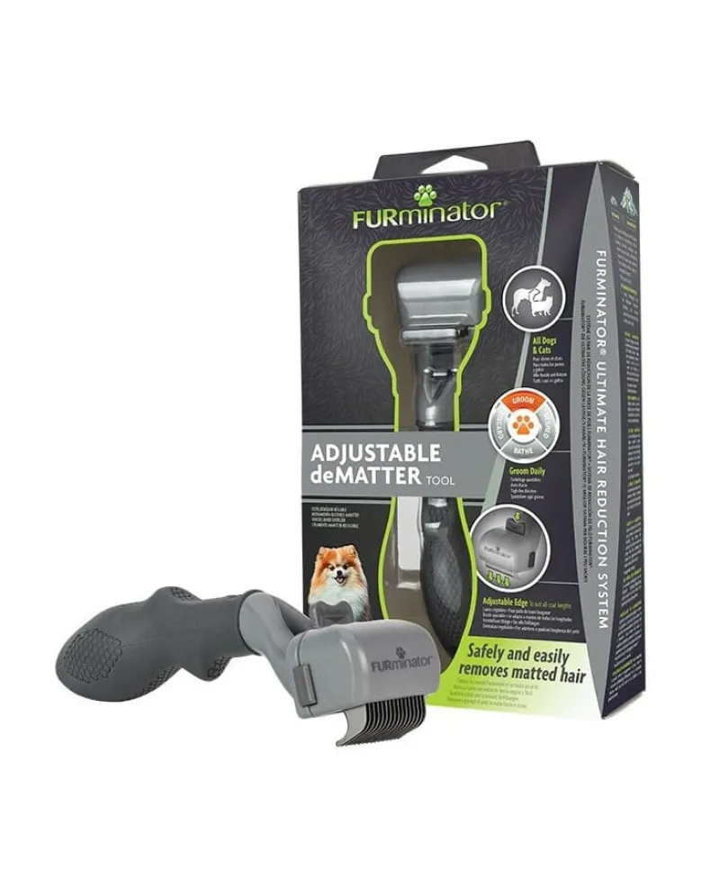 FURMINATOR Adjustable deMatter sciogli nodi per cani