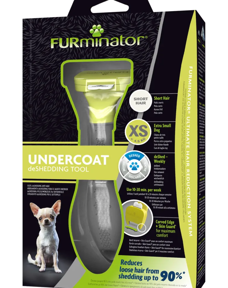 FURMINATOR Undercoat deShedding per cani a pelo corto XS Toy Dog