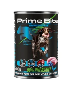 GAME DOG Prime Bite Fagiano con mirtilli 400g cibo umido per cani di tutte le età