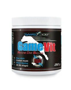 GAME DOG Vit 250g vitamine e minerali per cani di ogni età in forma di polvere
