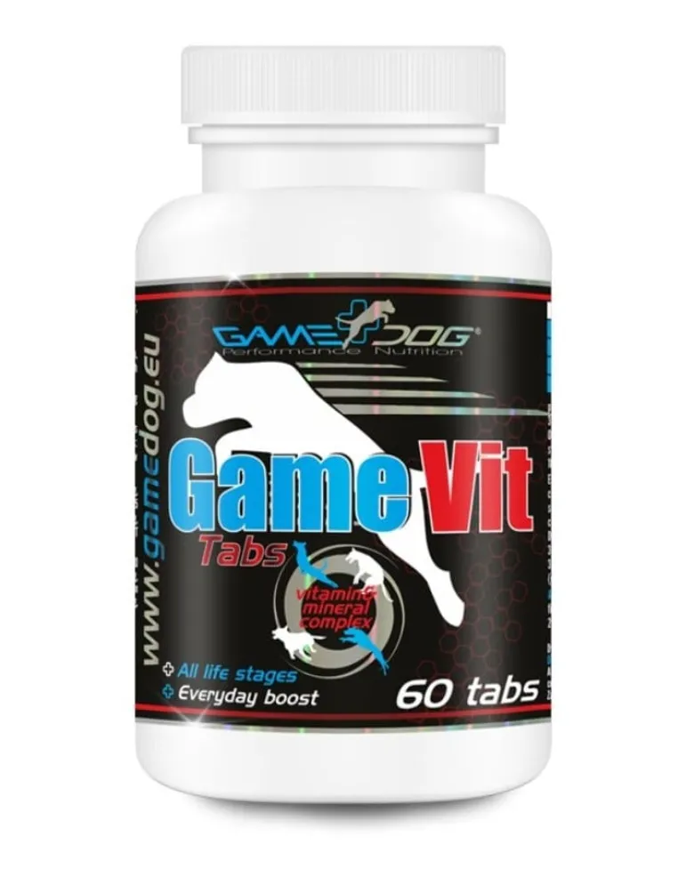 GAME DOG Vit 60 tab. complesso vitaminico e minerale per cani di ogni età