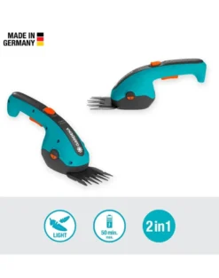 GARDENA Forbici a batteria per erba ClassicCut Li