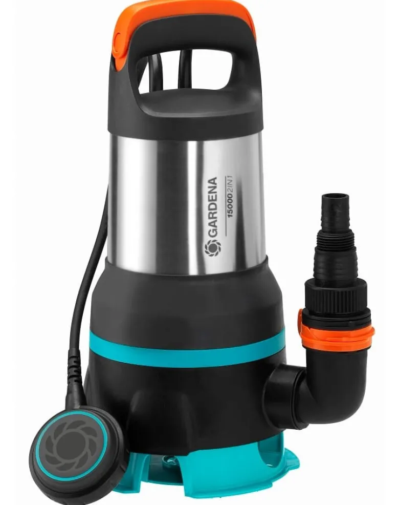 GARDENA Pompa sommersa 2in1 per acqua sporca e pulita 15000