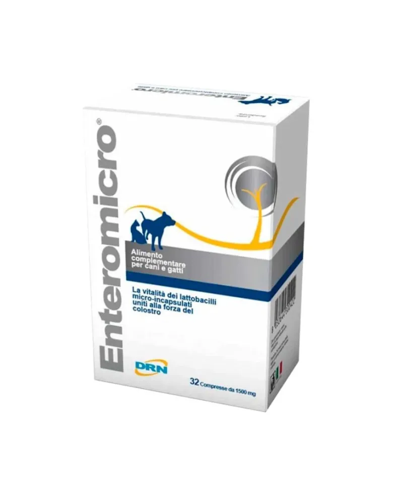 GEULINICX Enteromicro Complex 32cp. per la regolazione della flora intestinale di cani e gatti