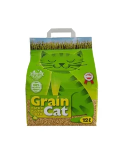 GRAIN CAT 72 l (6 x 12 l) lettiera naturale per gatti a base di cereali