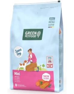 GREEN PETFOOD InsectDog Mini 7,5kg cibo senza cereali con proteine di insetti per cani di piccola taglia