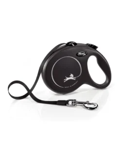 Guinzaglio automatico FLEXI NEW CLASSIC L 5m nastro nero