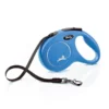 Guinzaglio automatico FLEXI NEW CLASSIC M 5m nastro blu