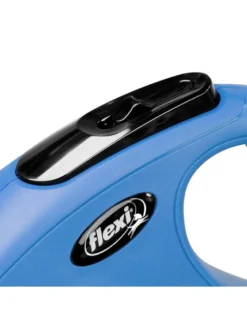 Guinzaglio automatico FLEXI NEW CLASSIC M 5m nastro blu