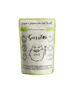 GUSSTO Cat Fresh Chicken Prawns sachet 85 g cibo umido per gatti pollo con gamberi