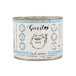GUSSTO Cat Fresh Salmon 12x200g