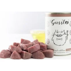 GUSSTO Cat Fresh Wild Boar cibo umido per gatti cinghiale 12x400 g