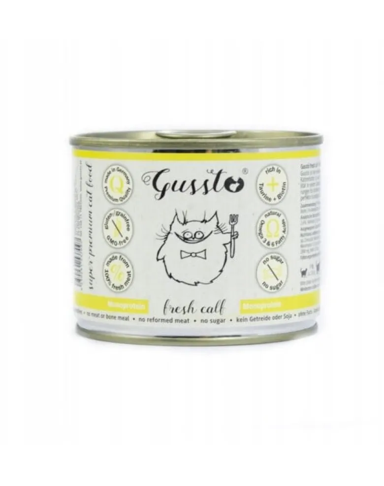 GUSSTO Fresh Calf - carne fresca di vitello 12x200 g