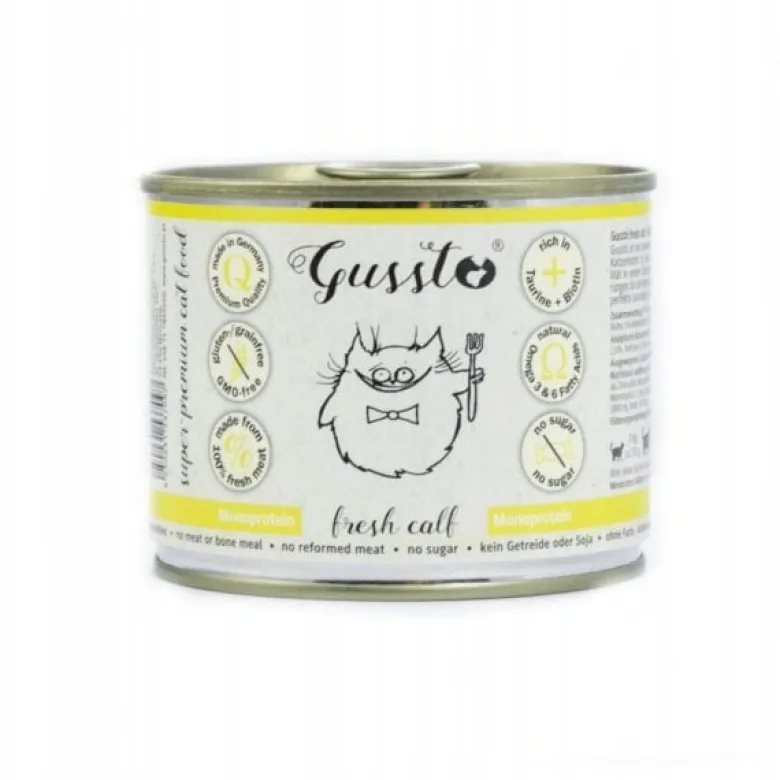 GUSSTO Fresh Calf - carne fresca di vitello 12x200 g