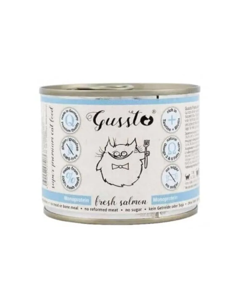 GUSSTO Fresh Salmon - salmone fresco 200 g