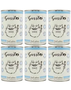 GUSSTO Fresh Salmon - salmone fresco 6x400 g