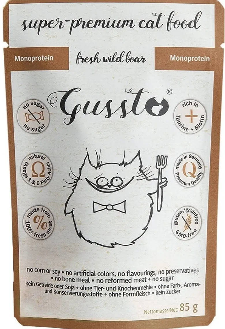 GUSSTO Miscela di gusti per gatti 6x85 g