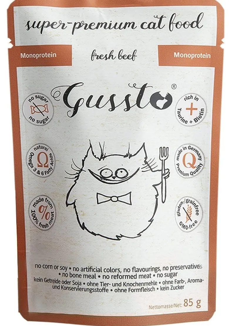 GUSSTO Miscela di gusti per gatti 6x85 g
