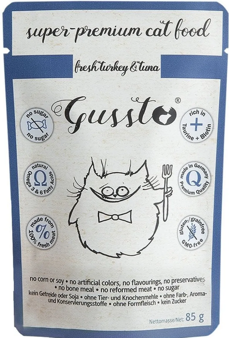 GUSSTO Miscela di gusti per gatti 6x85 g