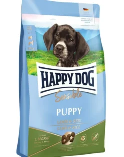 HAPPY DOG Sensible Puppy Lamm 10 kg per i cuccioli agnello e riso