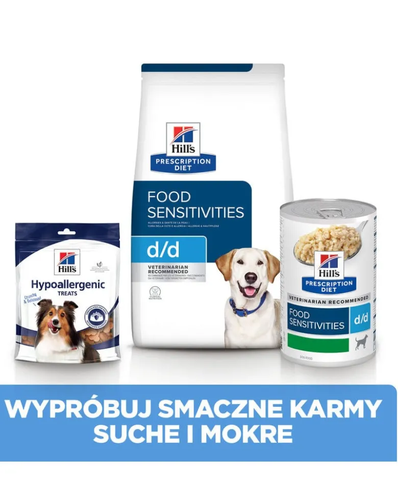 HILL'S Prescription Diet Canine d/d Food Sensitivities Duck & Rice 4 kg
