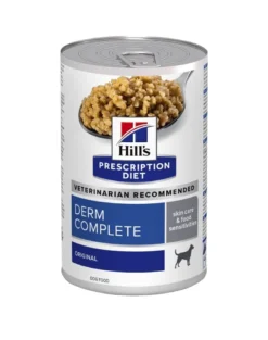HILL'S Prescription Diet Canine Derm Defense 12 kg per cani con allergie + 3 scatolette GRATIS