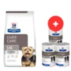 HILL'S Prescription Diet Canine l/d Liver Care 10 kg per cani con problemi epatici + 3 scatolette x 370g GRATIS