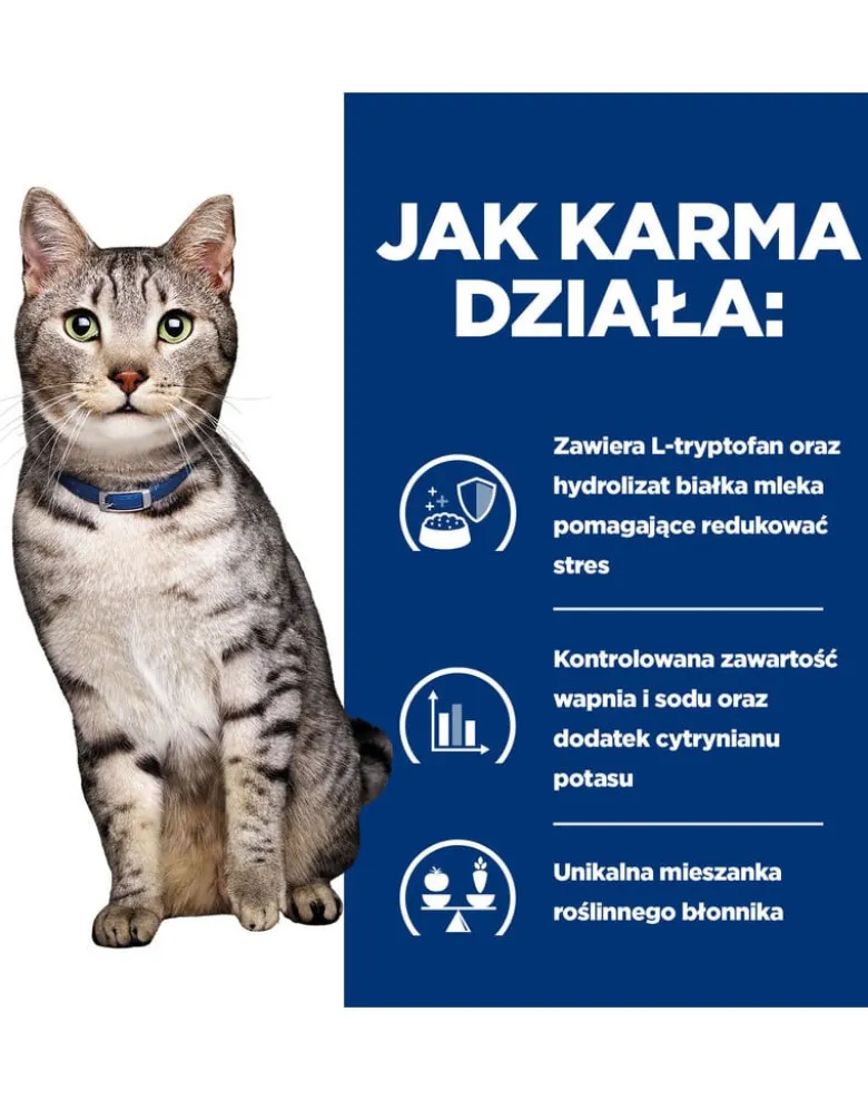 HILL'S Prescription Diet Feline c/d Urinary Stress + Metabolic 8 kg